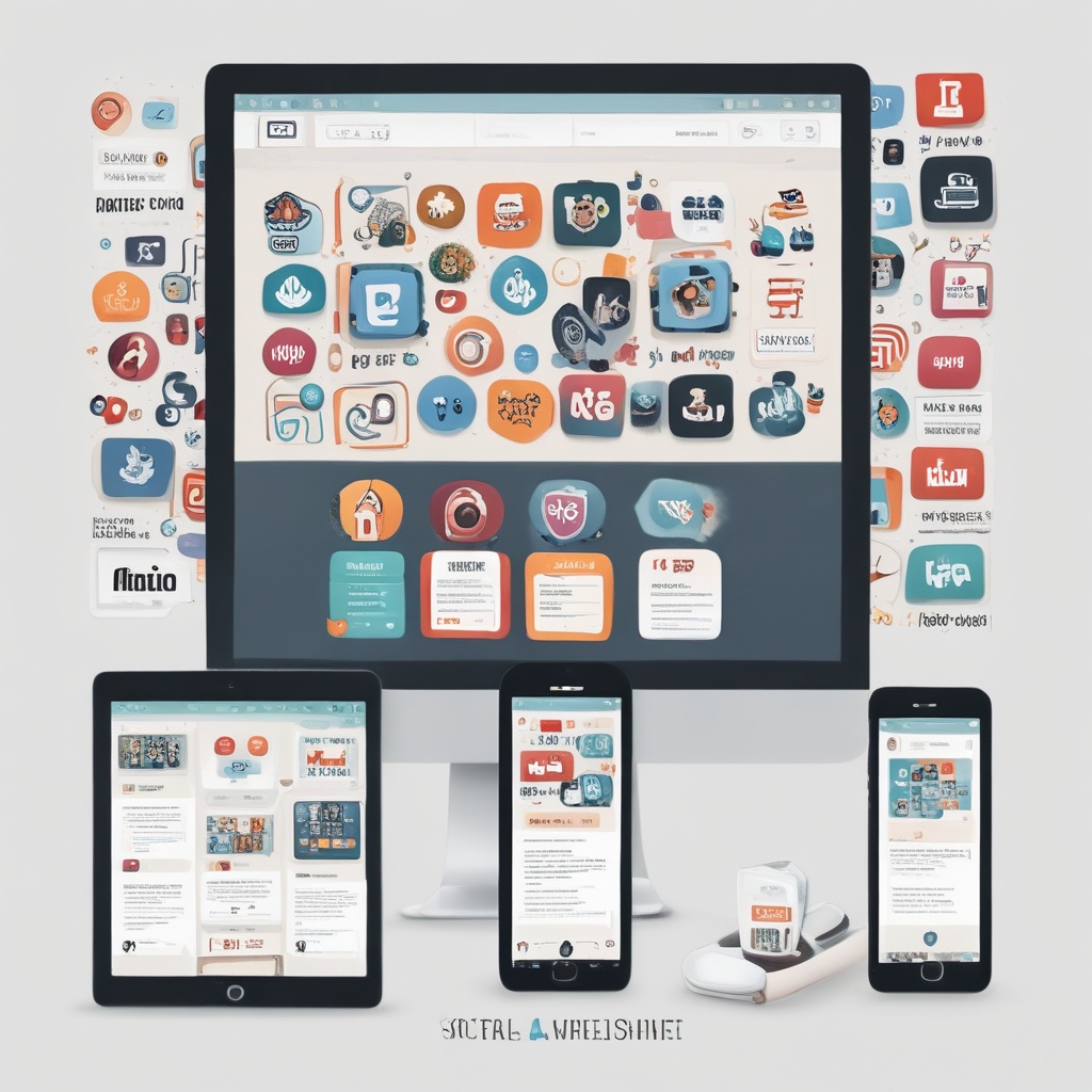 Social media website example